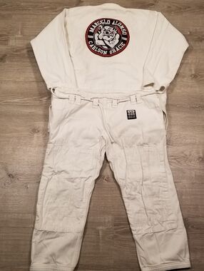 Moya Brand Jiu Jitsu MMA Full Gi Kimono Size A2 Marcelo Alonzo Carlson Gracie